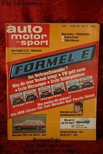 AMS Auto Motor Sport 6/81 * Talbot Matra Murena Mazda RX-7 R 20 Mercedes 230 TE