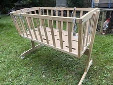 Roba Komplettwiege Safaribus Holzwiege Holz Babywiege Kinderwiege Babybett Bett