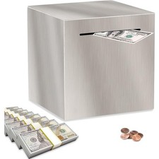 Sparschwein Edelstahl, 12cm