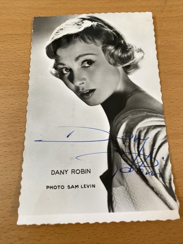 Dany robin original autogramm - dany,