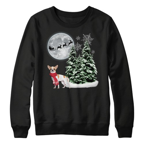 Chihuahua weihnachtspullover - chihuahua,