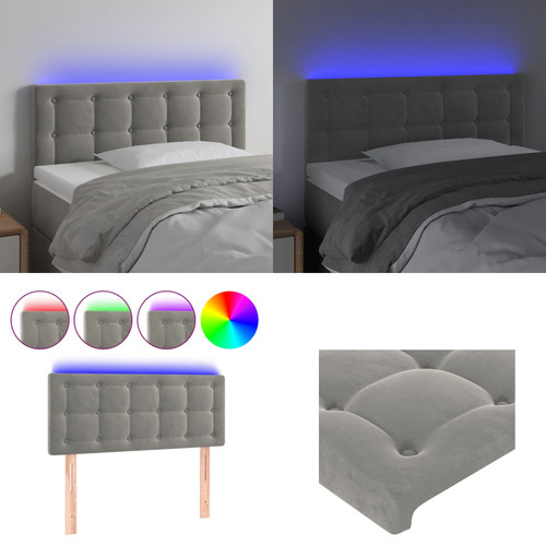 Led kopfteil bettkopfteil - led,