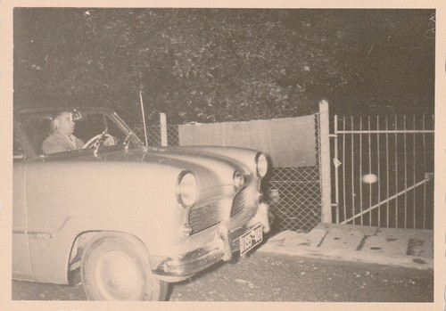 Vintage foto mann ford - vintage,