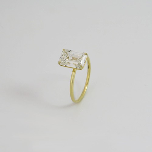 Ring mit 06ct vs1 - mit, diamant