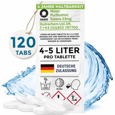 120 Trinkwasser Tabletten je