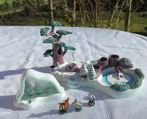 Mini polly pocket disney bambi - mini,