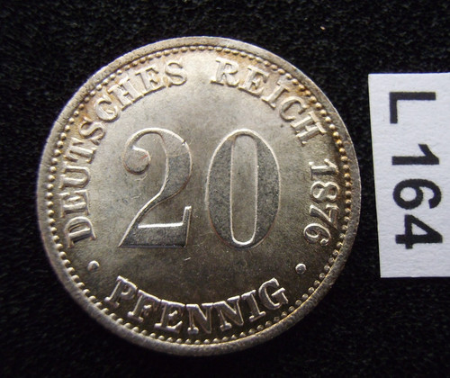 Kaiserreich pfennig 1876 - pfennig, c