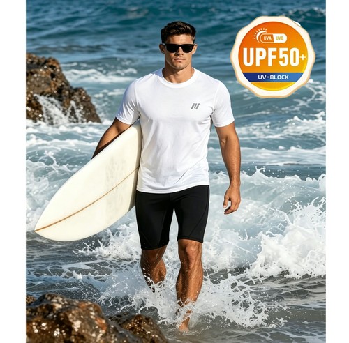 Herren schutz shirt upf - uv-schutz, t-shirt
