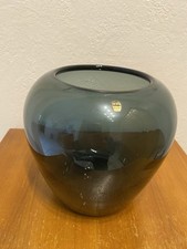 WMF schwere dickwandige Glasvase 1950-1961,Höhe 19,5cm,Wagenfeld