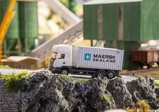 Faller H0 161440   Car - System LKW Scania R 13 TL Seecontainer - wie Neu in OVP