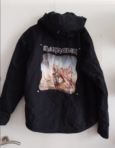 Iron maiden vans winterjacke - iron, x