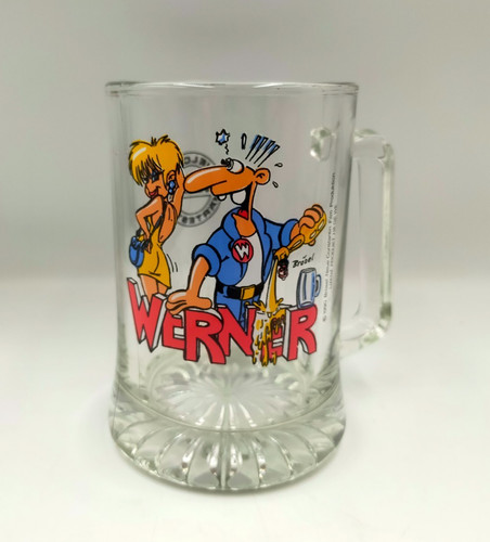 Werner bierglas brösel 1990 - werner,
