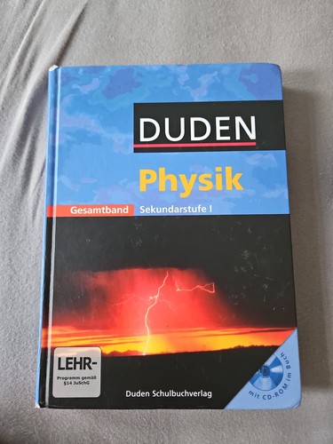 Duden physik sekundarstufe - duden,