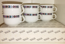 6 x Tasse niedrig / Teetasse / Kaffeetasse flach Thomas Trend Indiana