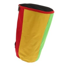 multicolor djembe afrikanische trommel gig tasche mit schultergurt 12 zoll