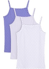 3-tlg Unterhemden Gr. 140/146