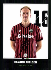 Havard Nielsen Autogrammkarte Hannover 96 2025-26 Original Signiert