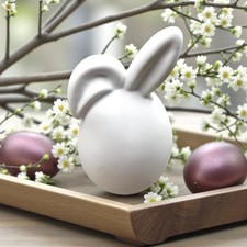 Ei mit Hasenohren Silikon