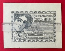 Original Reklame Entwurf