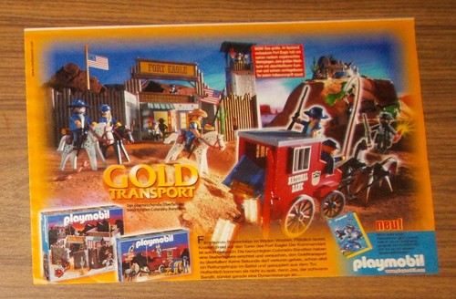 Seltene werbung playmobil 3023 - werbung,