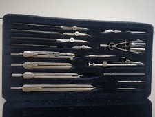 Zirkelkasten Original Lotter Fn11 Vintage retro