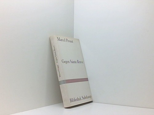 Gegen saint beuve bibliothek - gegen, saint-beuve.