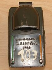 Olivgrüne  Bundeswehr  - Daimon Taschenlampe  1960 mit Funktion