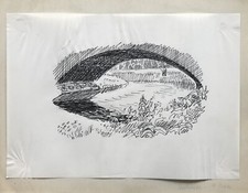 Karl Adser 1912-1995 Angler an