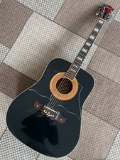 Ibanez Concorde 752 Black Made in Japan Westerngitarre Jumbo