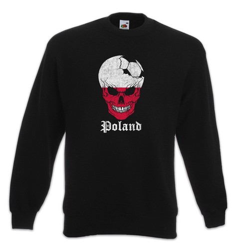 Poland football skull - poland, i