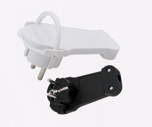 Schutzkontakt-Winkelstecker