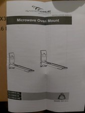 Mikrowellenhalter Halterung Mikrowellen Halter Microwelle Wand Wandhalter Regal