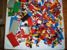 Lego gemischt Konvolut 3,41 kg. Sie bekommen exakt das, was Sie sehen. Ca. 70er