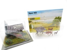 333HO - Noch H0 1178 / 634 - Tiere im Wald mit Futterstelle - top mit OVP
