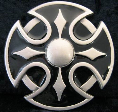 Buckle mit kelten kreuz - buckle,