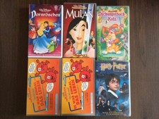 6x VHS -Kassetten - VHS-PAKET-