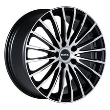 ALUFELGE MAK FATALE FUR OPEL OMEGA 7.5X17 5X110 ICE BLACK M1H