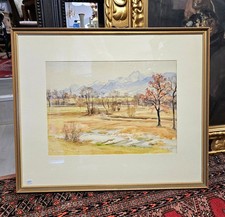 Sehr schön gemaltes Aquarell