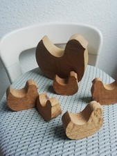 DEKORATION HÜHNER HOF Spielzeug Schaukeltiere Handwerk Tierfigur Waldorfschule