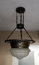 Jugendstil Hängeleuchte antik