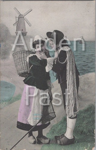 Vintage niederländisches paar - vintage,