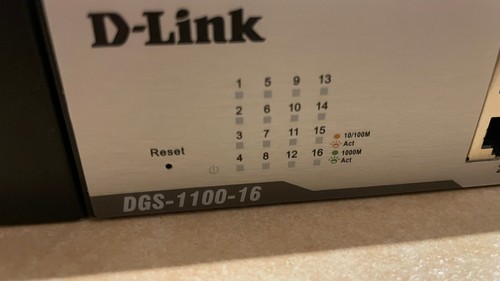 Link dgs 1100 - d-link, 16-port