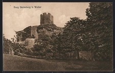 Weiler / Sinsheim, Ansichtskarte, Burg Steinsberg 