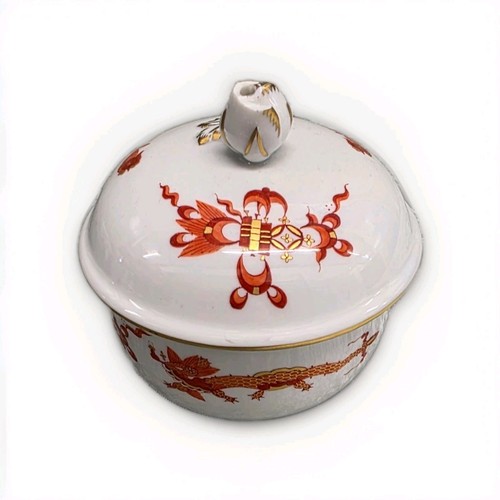 Meissen zuckerdose deckeldose - meissen,