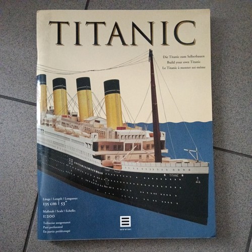 Kartonmodellbau rms titanic - kartonmodellbau,