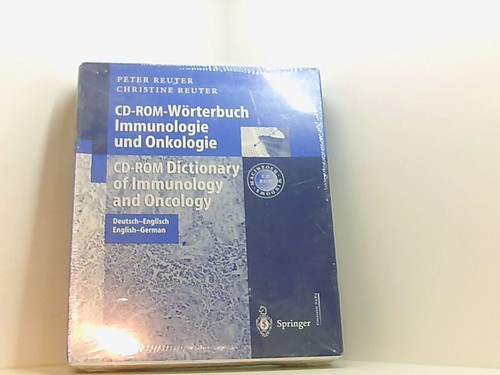 Rom wörterbuch immunologie - cd-rom-wörterbuch,
