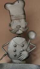 Vintage Zink Topf, Shabby