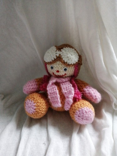Amigurumi kleiner schneemann - kleiner,