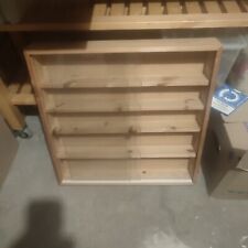 Sammlervitrine**Setzkasten**Holz*natur**2 Glastüren ca. 90 x 90