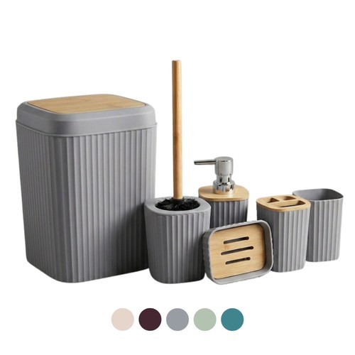 Badaccessoires set teilig - set, 6-teilig